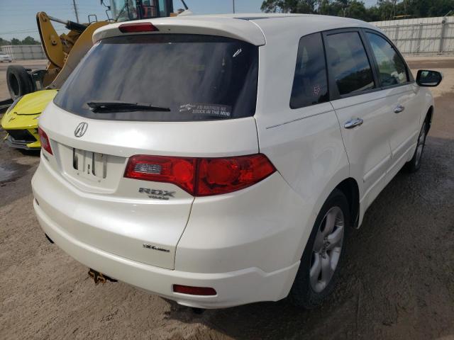 Photo 4 from auction – 2007 ACURA RDX TECHNO with VIN 5J8TB18537A015580