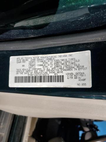 Photo 10 from auction – 2003 TOYOTA SEQUOIA SR with VIN 5TDBT44A73S193274