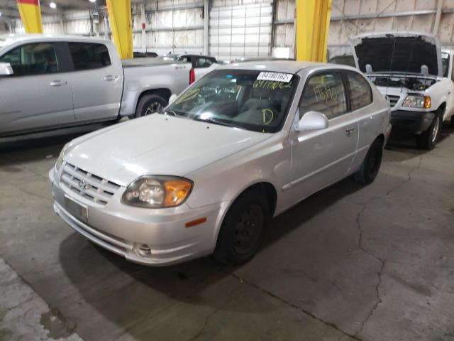 Photo 2 from auction – 2003 HYUNDAI ACCENT GL with VIN KMHCG35C33U274010