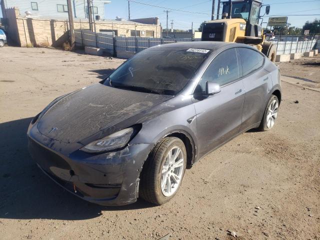 Photo 2 from auction – 2022 TESLA MODEL Y with VIN 7SAYGDEE5NF443654