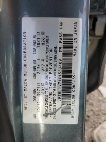 Photo 10 from auction – 2012 MAZDA 3 I with VIN JM1BL1V71C1553489