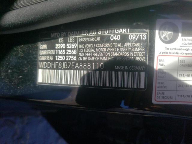 Photo 10 from auction – 2014 MERCEDES-BENZ E 350 4MAT with VIN WDDHF8JB7EA888110
