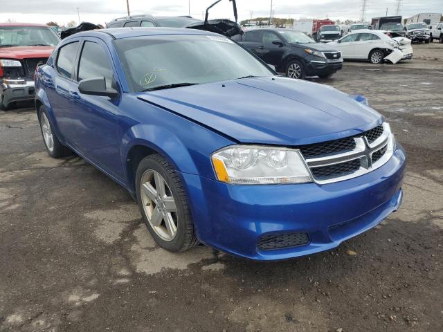 DODGE AVENGER SE 2013 with VIN 1C3CDZAB2DN518095 - Photo from auction