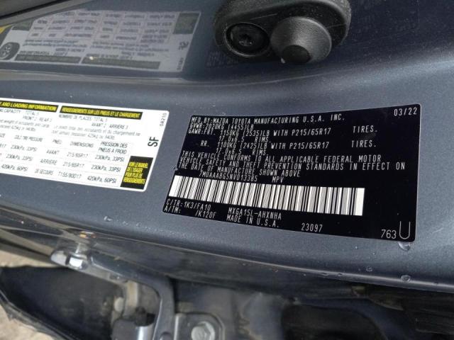 Photo 10 from auction – 2022 TOYOTA COROLLA CR with VIN 7MUAAABG5NV013385