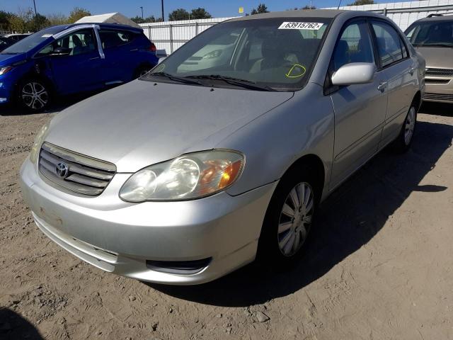 Photo 2 from auction – 2003 TOYOTA COROLLA with VIN 1NXBR32E43Z032676