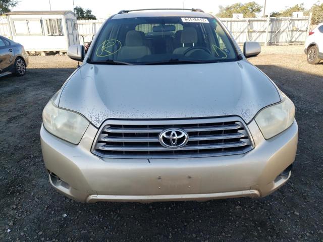 Photo 9 from auction – 2009 TOYOTA HIGHLANDER with VIN JTEDS41AX92075652