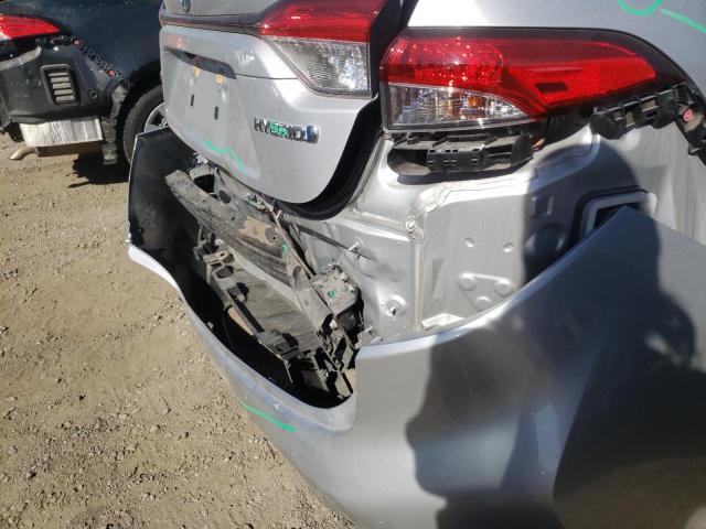 Photo 9 from auction – 2020 TOYOTA COROLLA LE with VIN JTDEBRBE0LJ014749