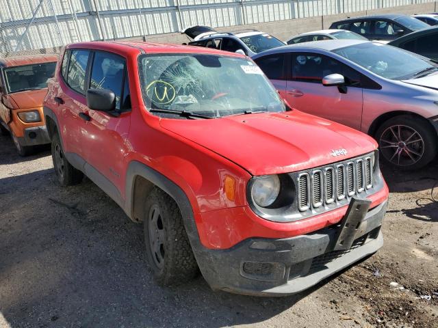 Photo 1 from auction – 2018 JEEP RENEGADE S with VIN ZACCJBAB9JPJ36478