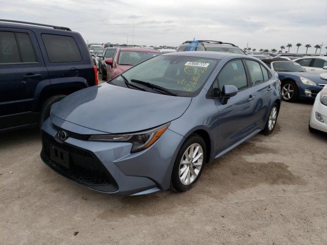 Photo 2 from auction – 2021 TOYOTA COROLLA LE with VIN 5YFVPMAE4MP184745