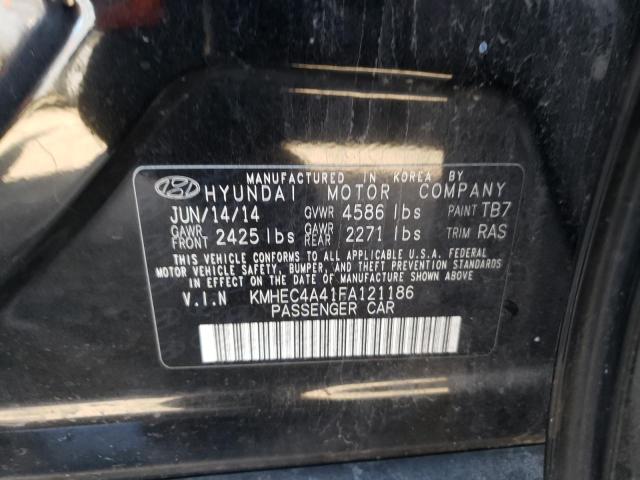Photo 10 from auction – 2015 HYUNDAI SONATA HYB with VIN KMHEC4A41FA121186
