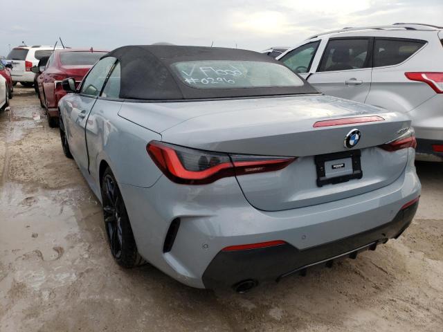 Photo 3 from auction – 2022 BMW 430I with VIN WBA23AT09NCJ30296