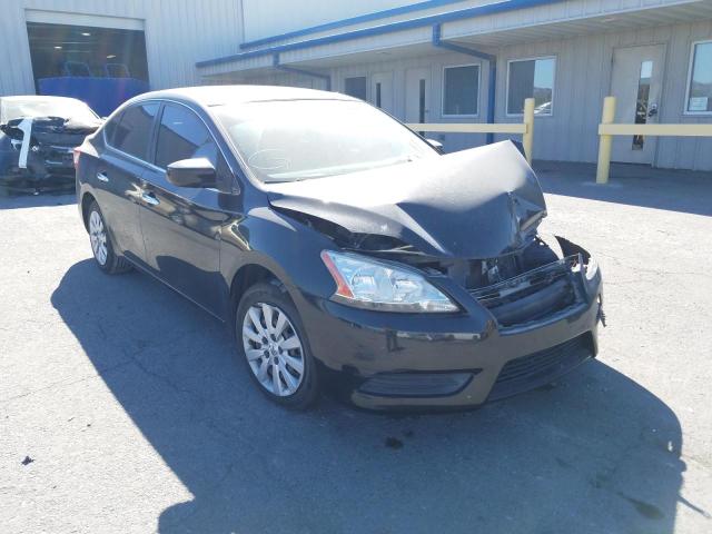 NISSAN SENTRA S 2013 with VIN 3N1AB7APXDL623348 - Photo from auction