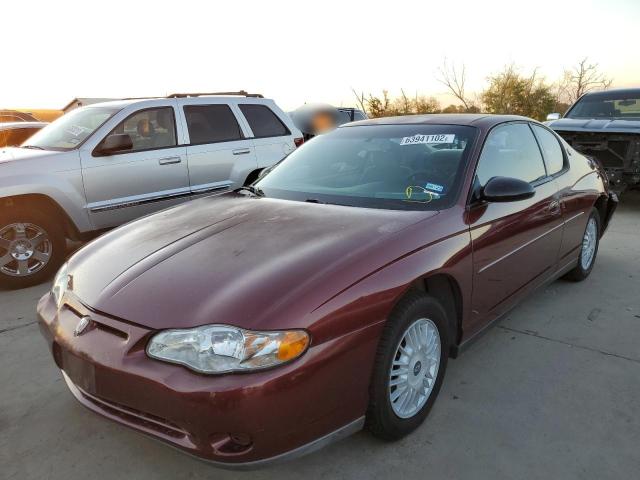 Photo 2 from auction – 2001 CHEVROLET MONTE CARL with VIN 2G1WW12E619140531