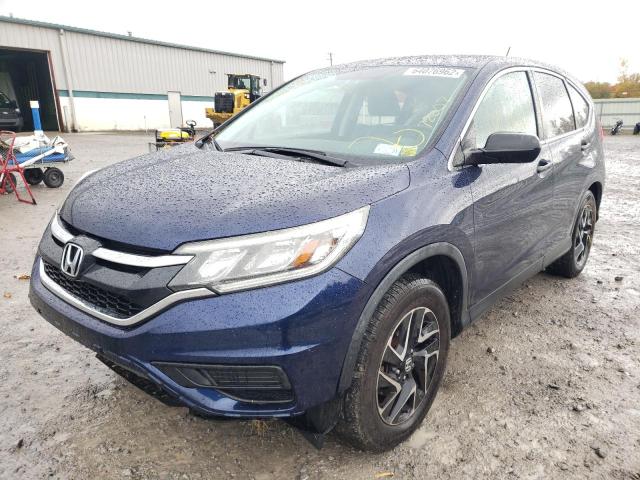 Photo 2 from auction – 2016 HONDA CR-V SE with VIN 5J6RM4H47GL090373