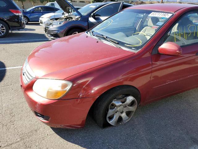 Photo 9 from auction – 2008 KIA SPECTRA EX with VIN KNAFE122685553375