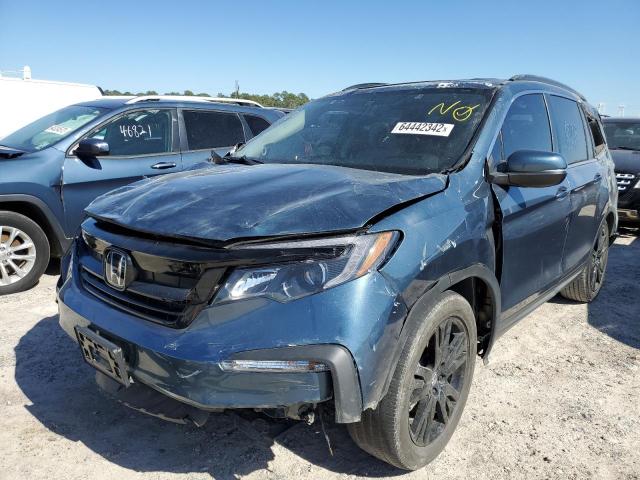 Photo 2 from auction – 2021 HONDA PILOT SE with VIN 5FNYF5H21MB043841