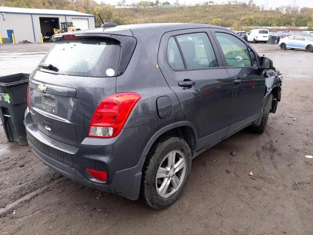 Photo 4 from auction – 2019 CHEVROLET TRAX LS with VIN 3GNCJNSB8KL232977