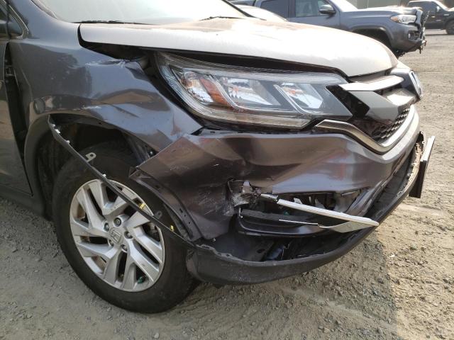 Photo 9 from auction – 2016 HONDA CR-V EX with VIN 2HKRM4H56GH681295