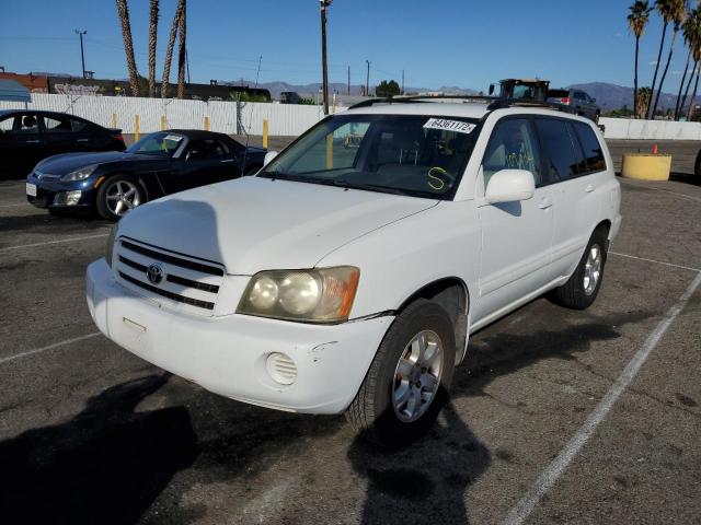 Photo 2 from auction – 2002 TOYOTA HIGHLANDER with VIN JTEGF21A920055271