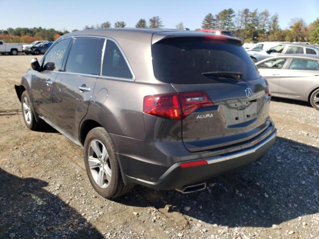 Photo 3 from auction – 2012 ACURA MDX TECHNO with VIN 2HNYD2H35CH502028