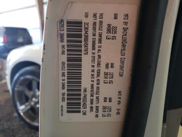 Photo 10 from auction – 2006 CHRYSLER 300 with VIN 2C3KA43R86H507079