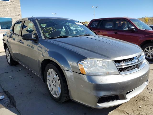 DODGE AVENGER SE 2013 with VIN 1C3CDZAB9DN588340 - Photo from auction