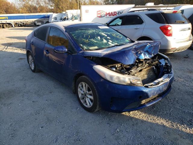 KIA FORTE LX 2017 with VIN 3KPFL4A7XHE108925 - Photo from auction