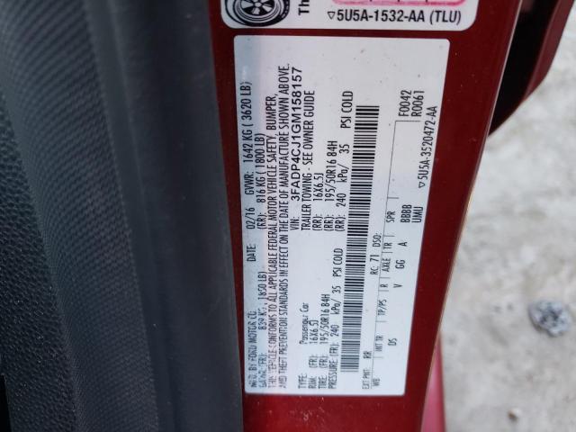 Photo 10 from auction – 2016 FORD FIESTA TIT with VIN 3FADP4CJ1GM158157