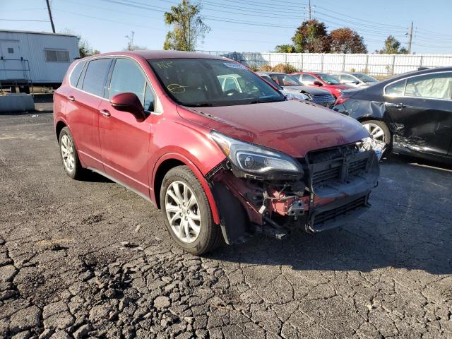 BUICK ENVISION P 2019 with VIN LRBFXBSA9KD030535 - Photo from auction