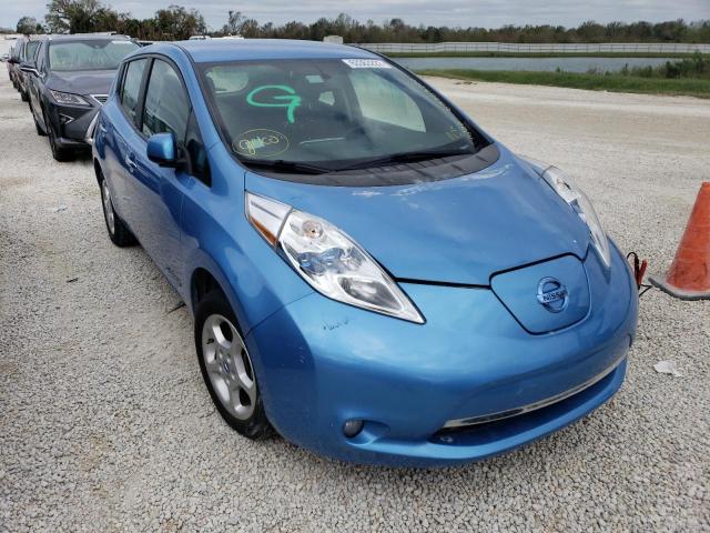 NISSAN LEAF S 2013 with VIN 1N4AZ0CP8DC407335 - Photo from auction