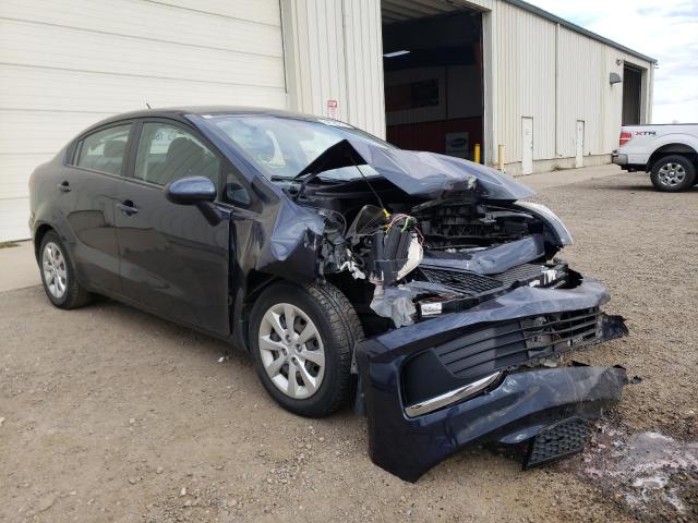 KIA RIO LX 2016 with VIN KNADM4A39G6572906 - Photo from auction