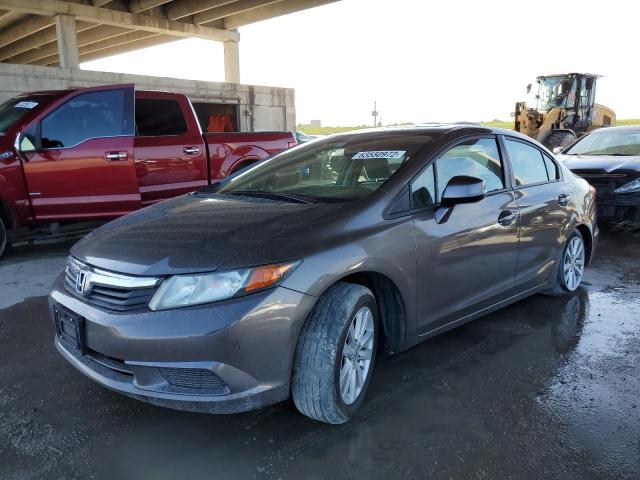 Photo 2 from auction – 2012 HONDA CIVIC EXL with VIN 2HGFB2F91CH515550