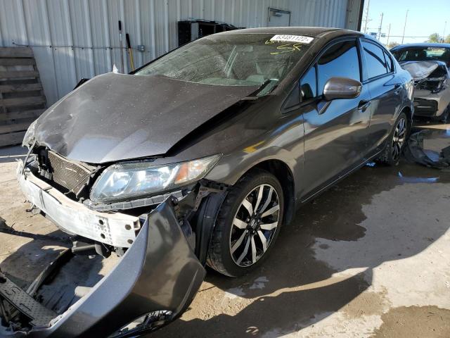 Photo 2 from auction – 2014 HONDA CIVIC EXL with VIN 19XFB2F90EE061241