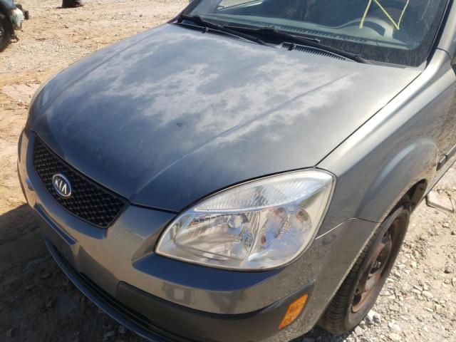 Photo 9 from auction – 2006 KIA RIO with VIN KNADE123666118749