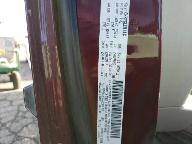 Photo 10 from auction – 2008 CHRYSLER TOWN & COU with VIN 2A8HR64X18R775968