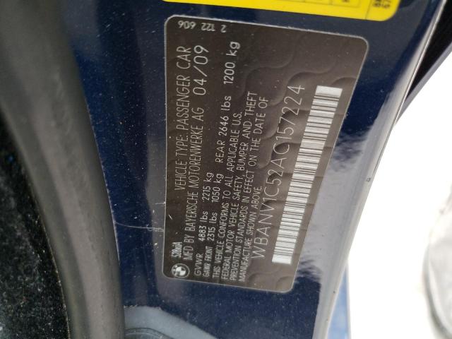 Photo 10 from auction – 2010 BMW 528 XI with VIN WBANV1C52AC157224