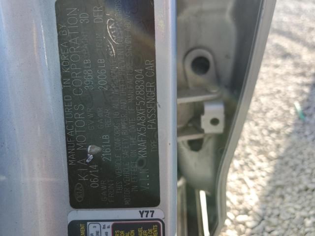 Photo 10 from auction – 2015 KIA FORTE EX with VIN KNAFX5A8XF5288304