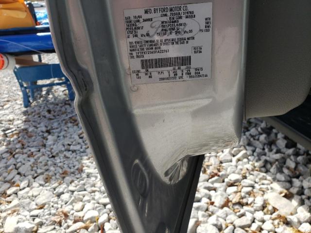Photo 10 from auction – 2005 FORD F150 with VIN 1FTPX12565FA22761