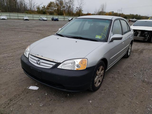 Photo 2 from auction – 2002 HONDA CIVIC LX with VIN 2HGES16632H521702