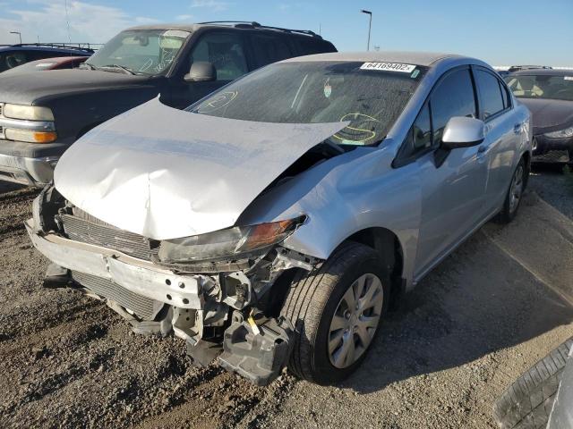 Photo 2 from auction – 2012 HONDA CIVIC LX with VIN 2HGFB2F59CH335536