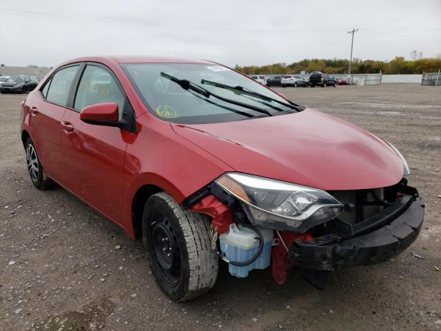 TOYOTA COROLLA L 2015 with VIN 2T1BURHE3FC433568 - Photo from auction