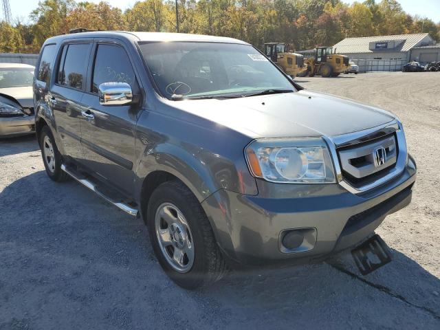 HONDA PILOT LX 2011 with VIN 5FNYF4H20BB043448 - Photo from auction