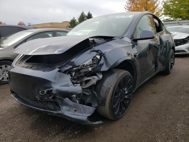 Photo 2 from auction – 2022 TESLA MODEL Y with VIN 7SAYGDEF7NF507590