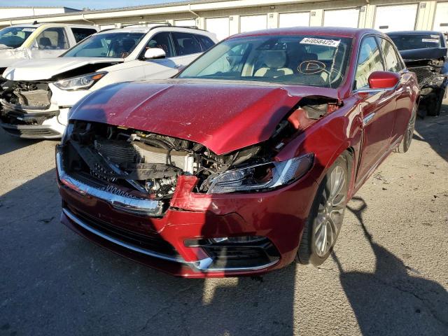 Photo 9 from auction – 2018 LINCOLN CONTINENTA with VIN 1LN6L9SK2J5615007