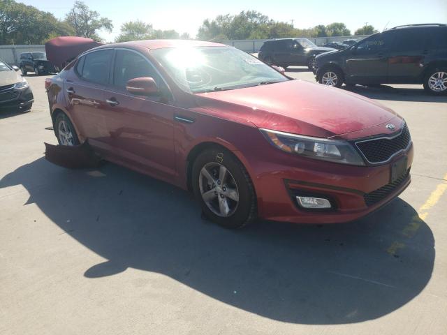 KIA OPTIMA LX 2015 with VIN 5XXGM4A79FG411507 - Photo from auction