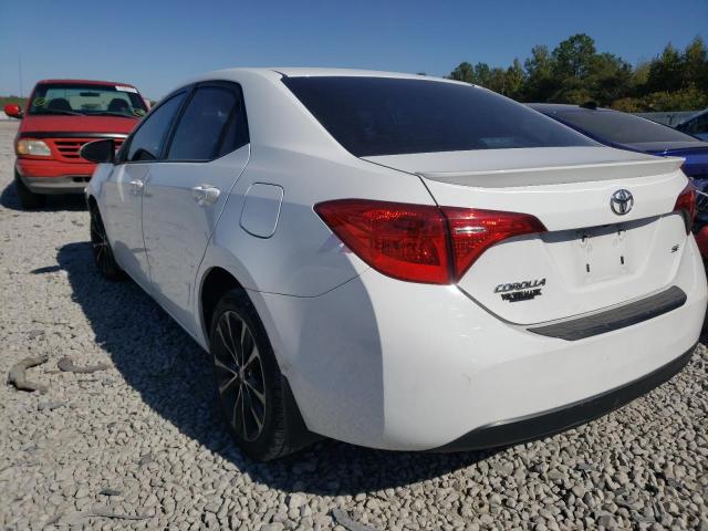Photo 3 from auction – 2017 TOYOTA COROLLA L with VIN 2T1BURHEXHC837471