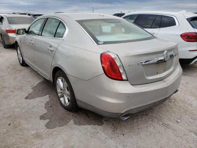 Photo 3 from auction – 2009 LINCOLN MKS with VIN 1LNHM93R79G622181