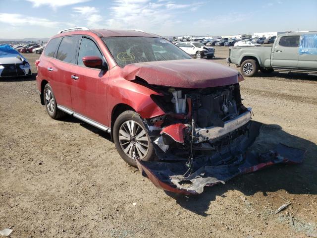 NISSAN PATHFINDER 2017 with VIN 5N1DR2MN4HC604536 - Photo from auction