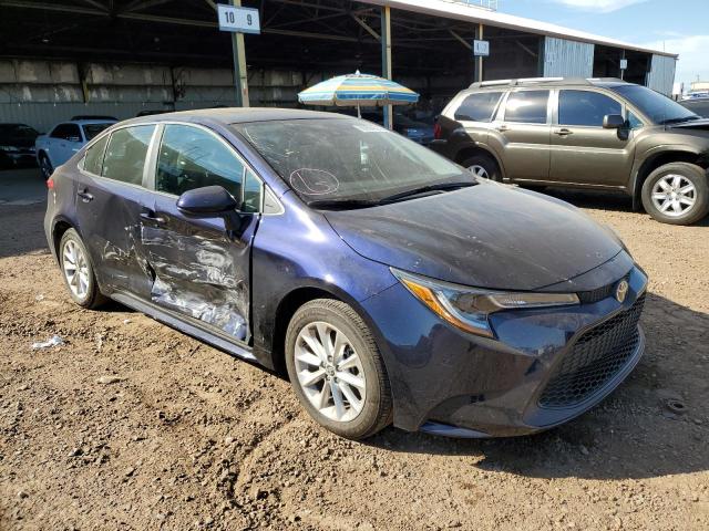 TOYOTA COROLLA LE 2022 with VIN 5YFHPMAEXNP294052 - Photo from auction