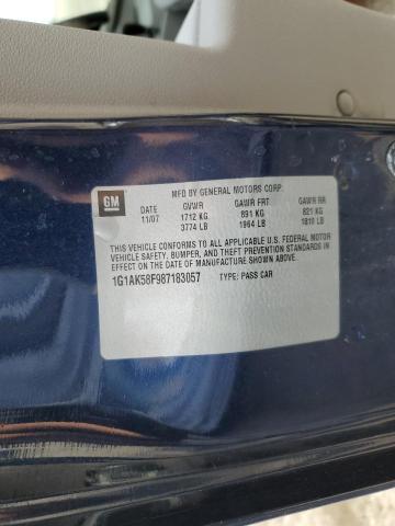 Photo 10 from auction – 2008 CHEVROLET COBALT LS with VIN 1G1AK58F987183057